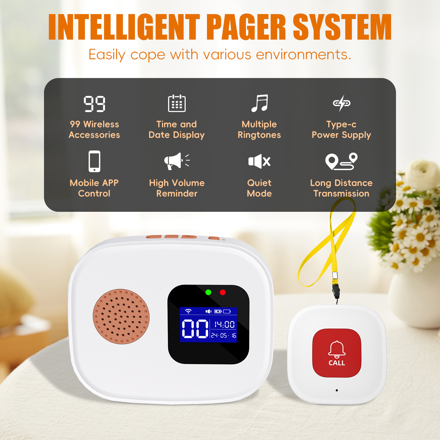 Emergency Call Button for Seni - Home Security Equipment ulasan dan harga