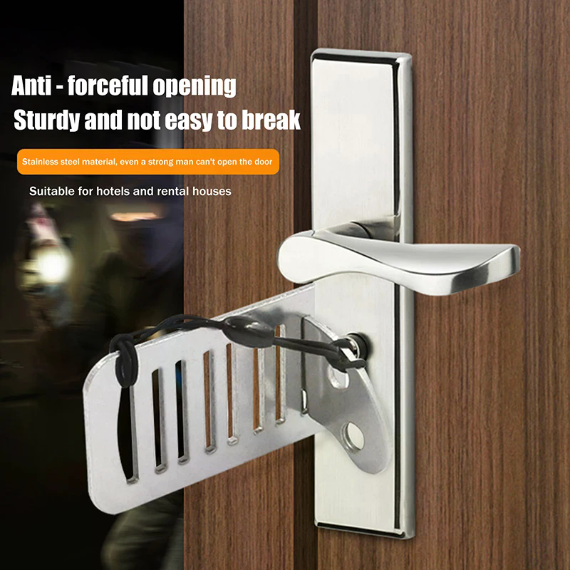 Portable Door Travel Home Lock - Home Security For Apartments ulasan dan harga
