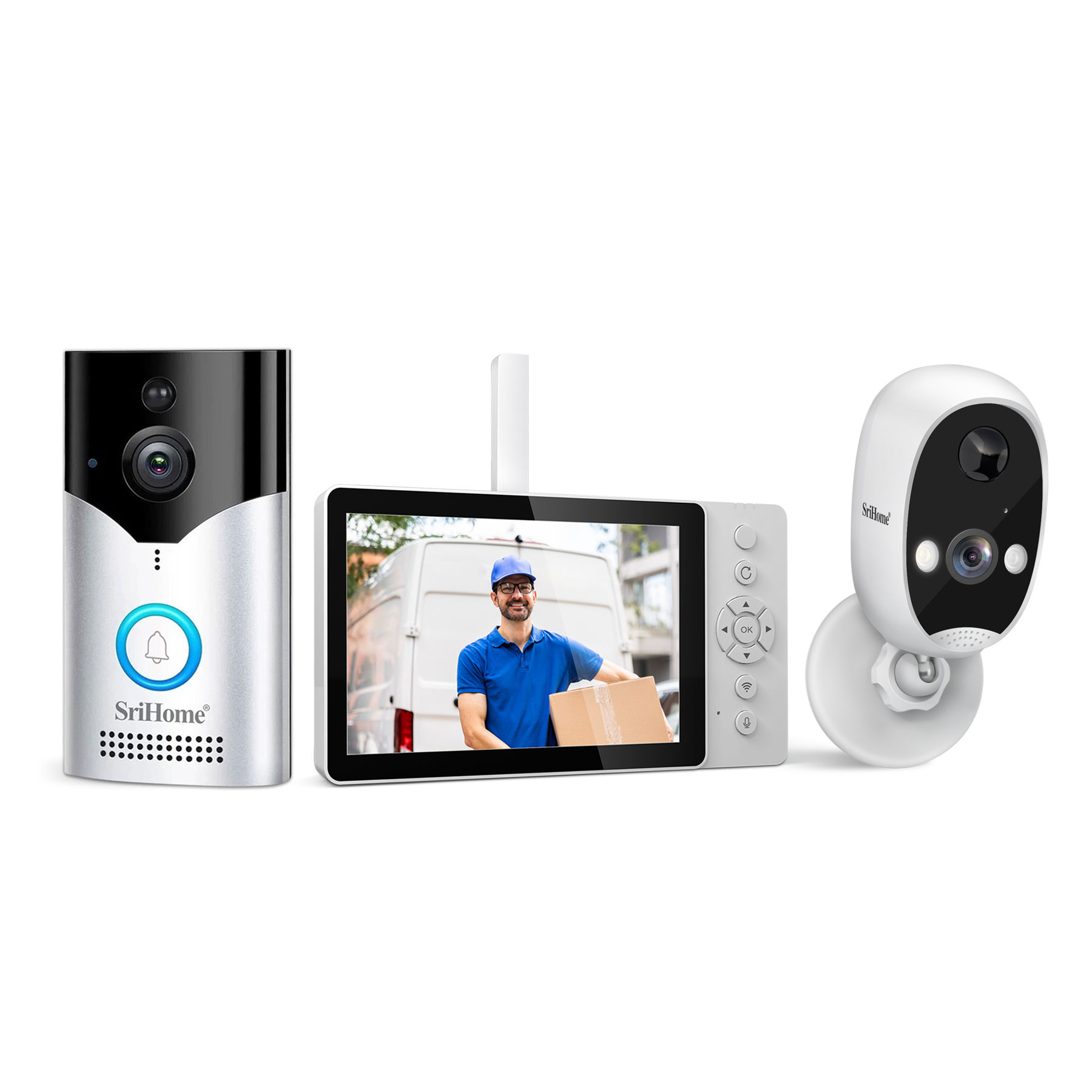 Srihome SH054+DH008 4MP 1400P  - Peephole Camera Viewer ulasan dan harga