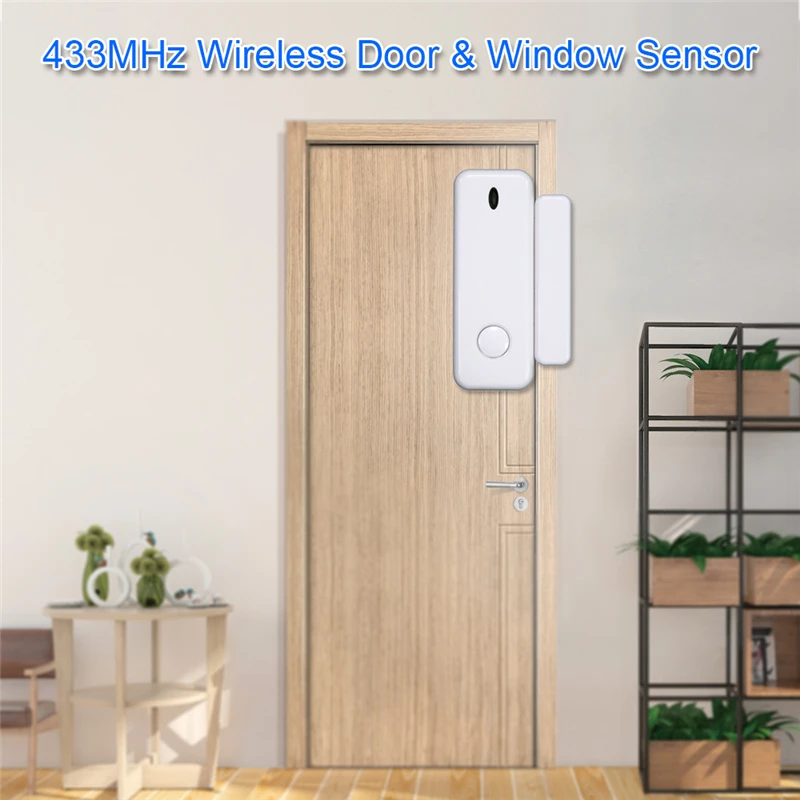 CPVAN Wirless 433MhZ Door Sens - Home Security Equipment ulasan dan harga