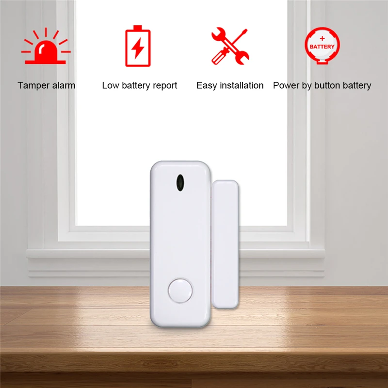 CPVAN Wirless 433MhZ Door Sens - Home Security Equipment ulasan dan harga