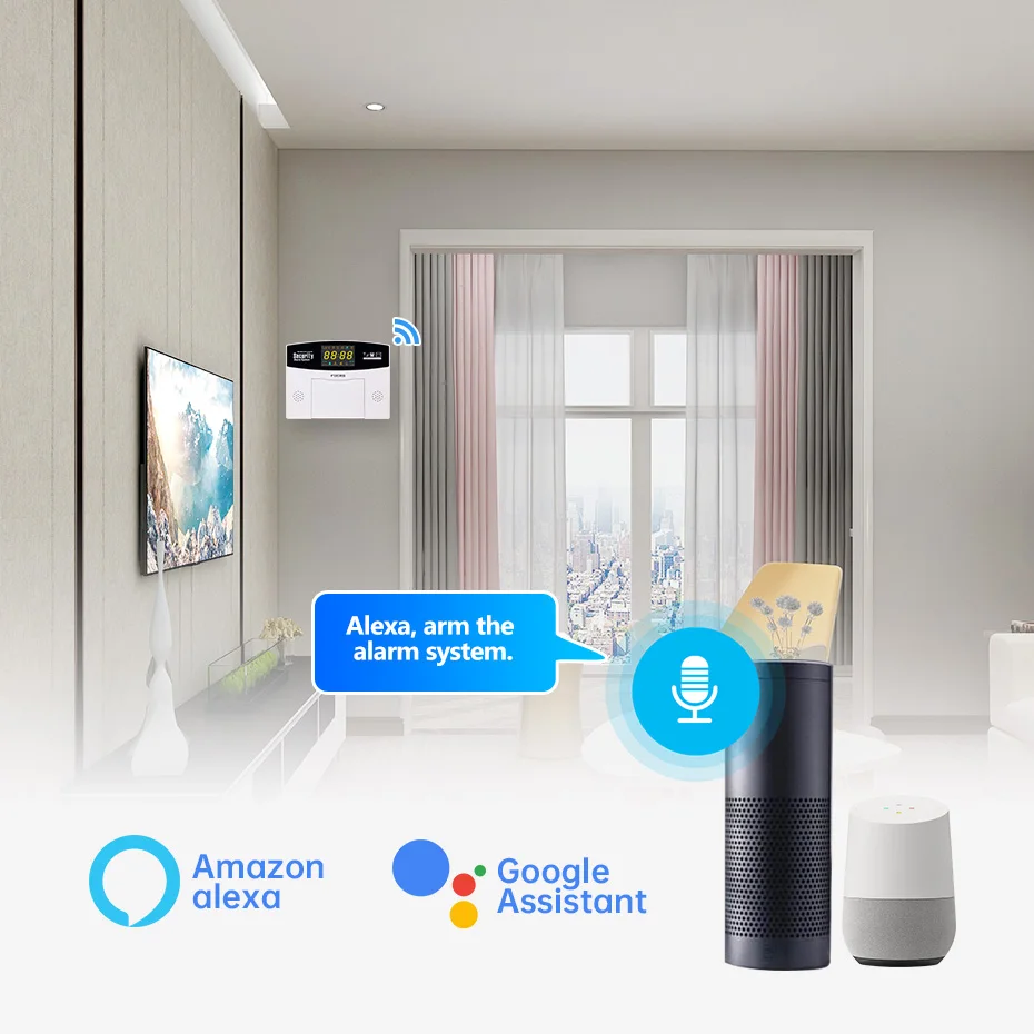 Fuers Tuya Smart Alarm System  - Home Security Phone Number ulasan dan harga