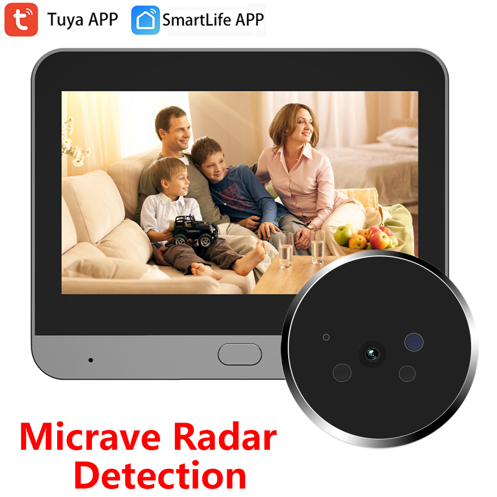 MINI Microwave Radar Motion De - Peephole Camera Viewer ulasan dan harga
