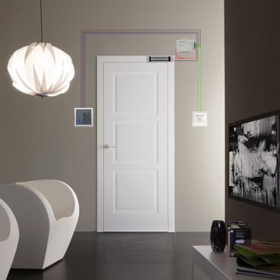 RFID Door Access Control Syste - Home Security Door Lock ulasan dan harga