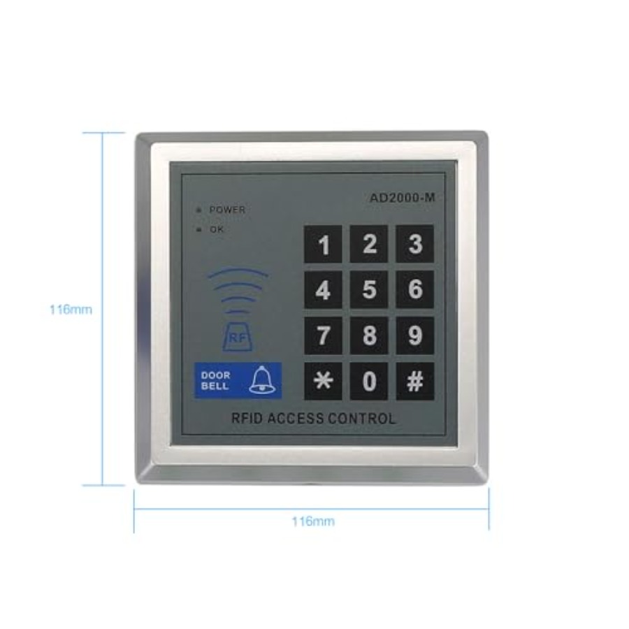 RFID Door Access Control Syste - Home Security Door Lock ulasan dan harga