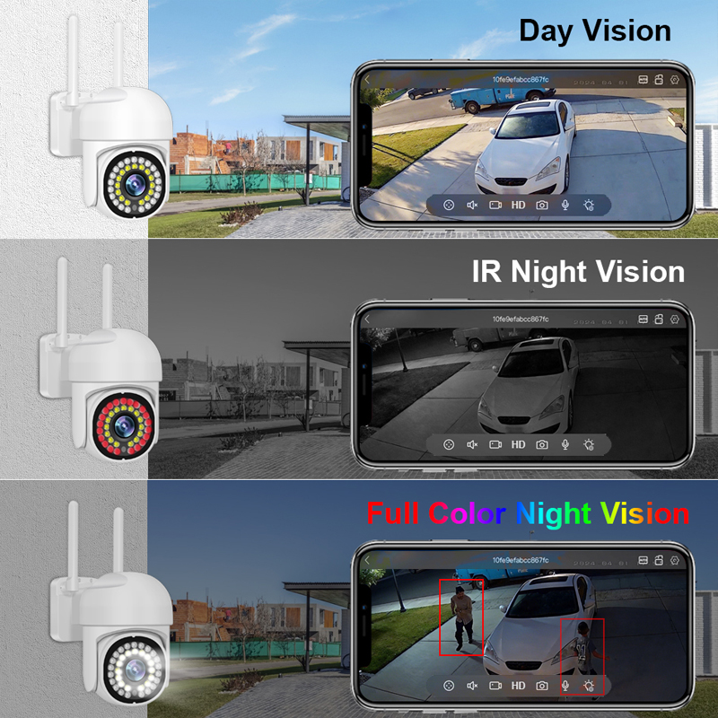 Smar 3MP Wireless CCTV Securit - Home Security Camera System ulasan dan harga