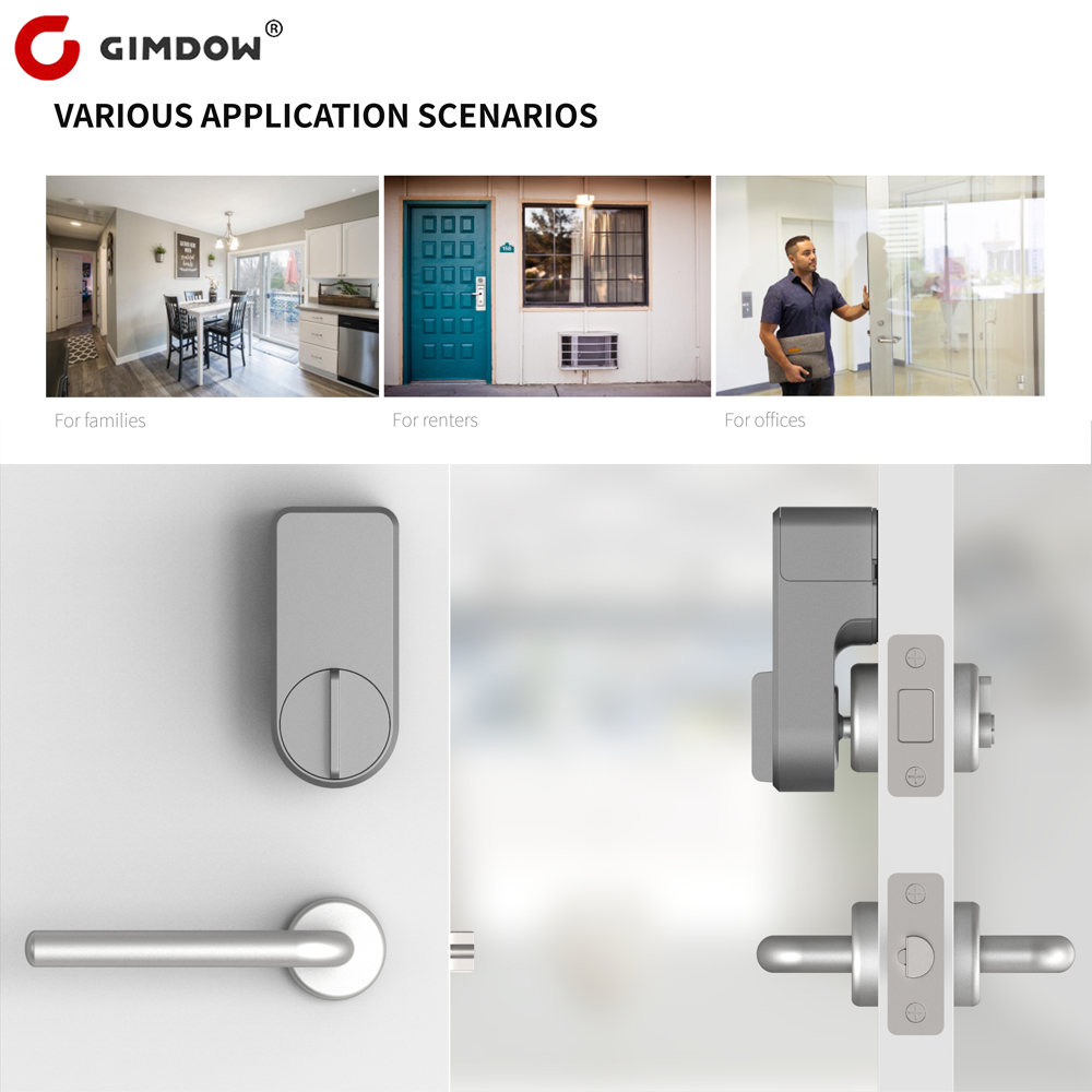 Tuya smart digital door lock G - Home Security For Apartments ulasan dan harga