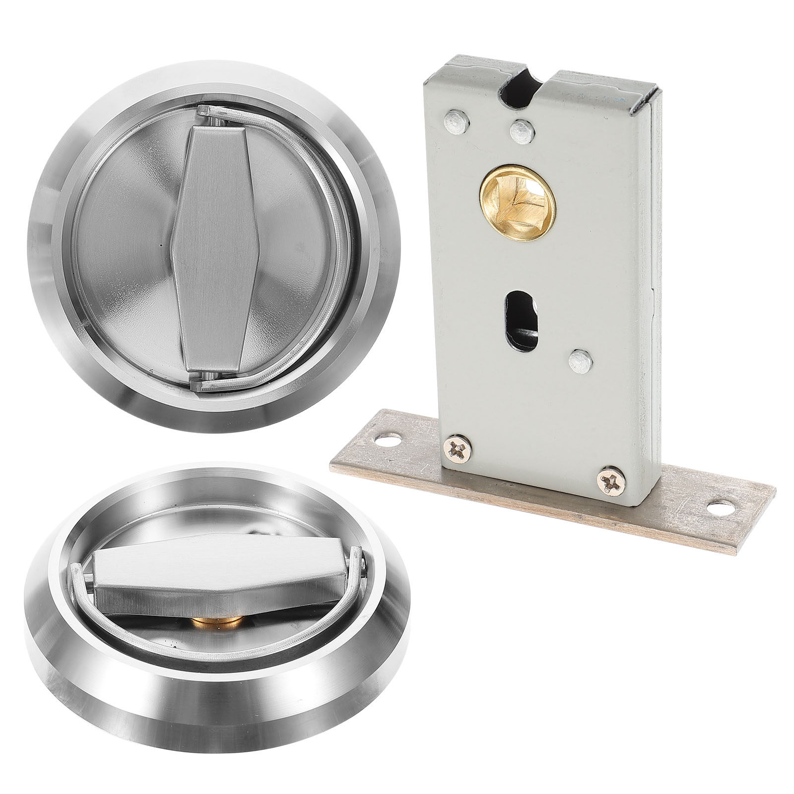1 set 1 Set Stainless Steel Hi - Home Security Door Lock ulasan dan harga