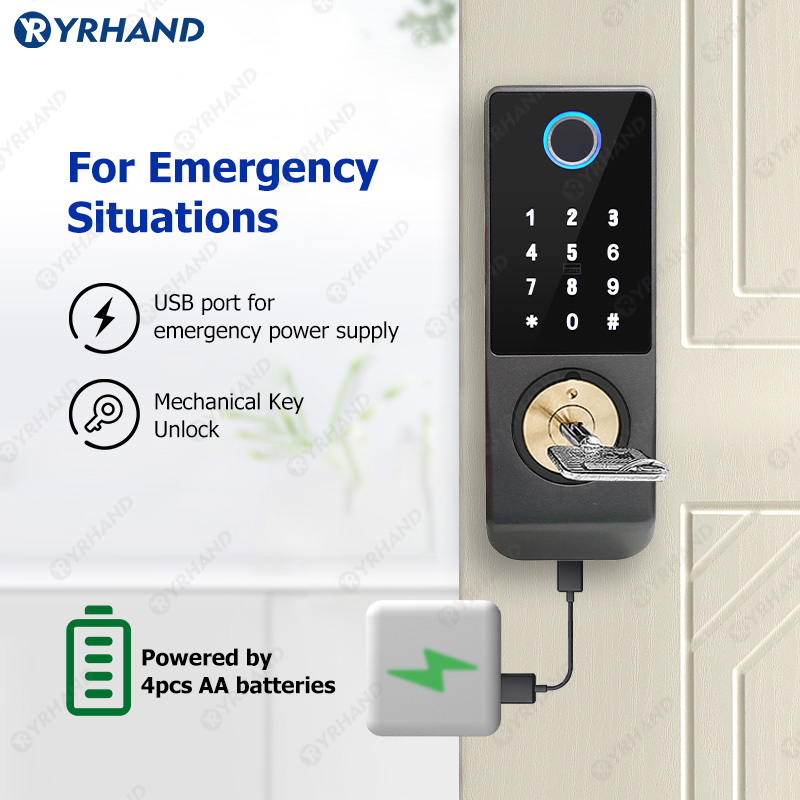 Tuya Smart lock Waterproof Wif - Home Security Brand ulasan dan harga