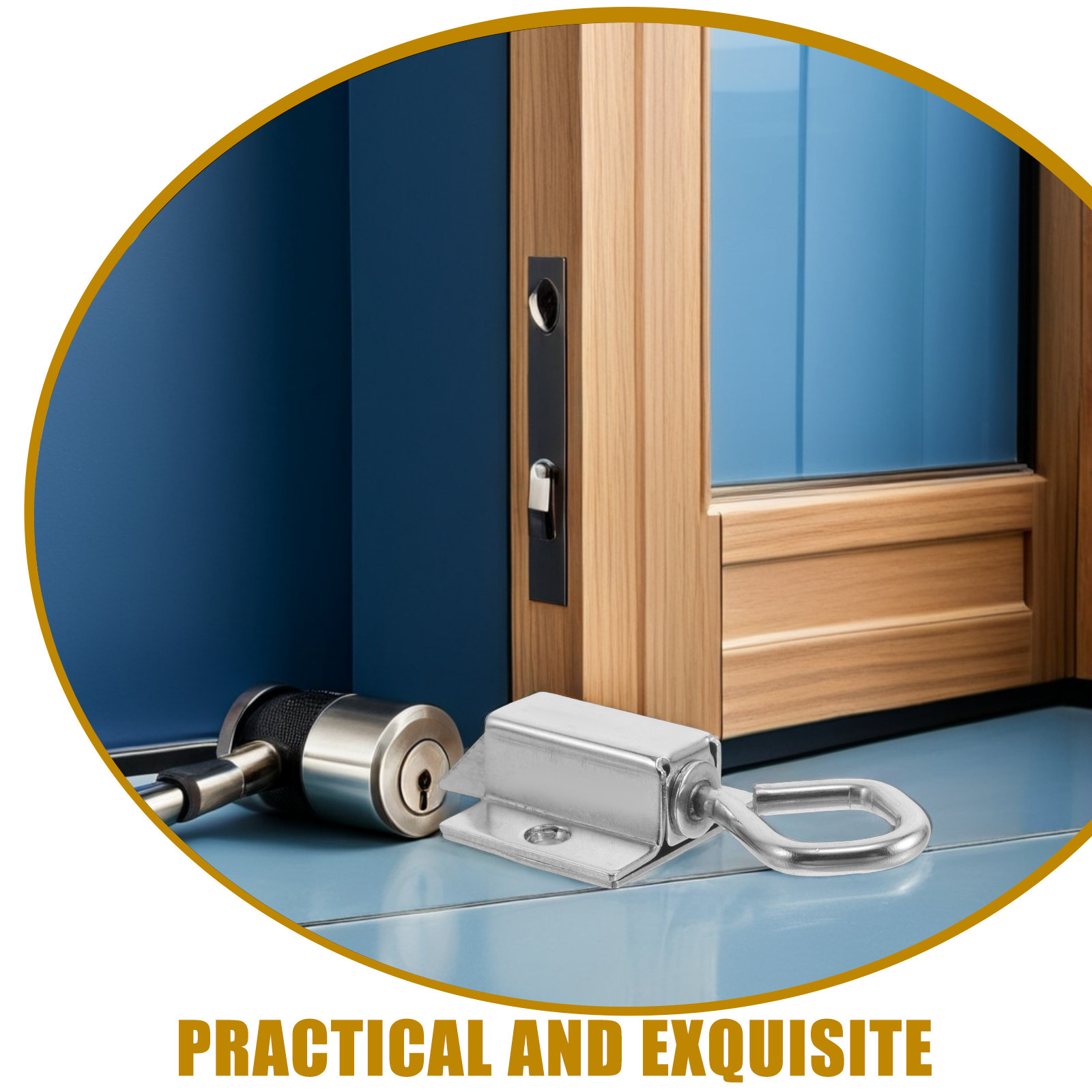 2Pcs Slide Gate Latch Stainles - Home Security Door Lock ulasan dan harga