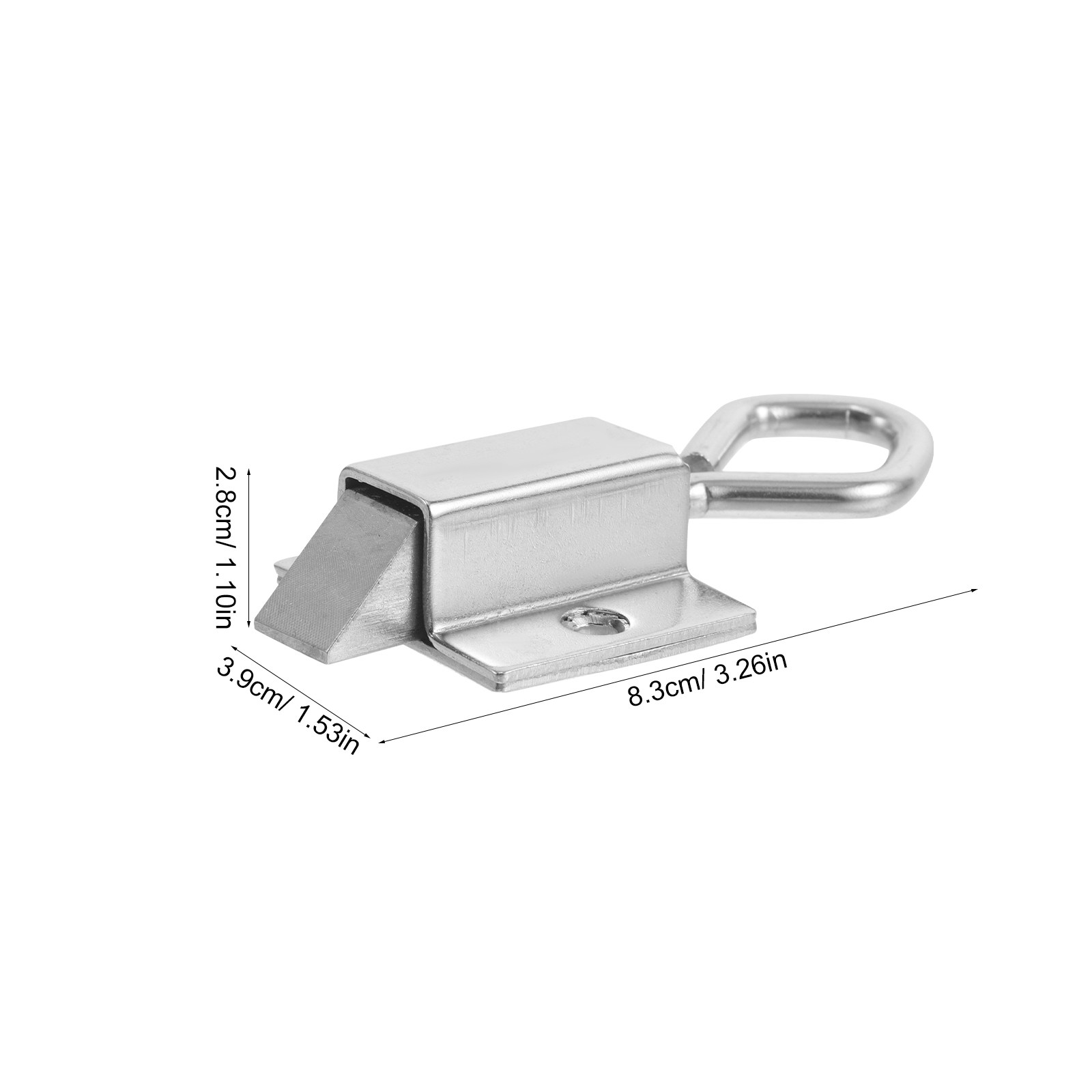2Pcs Slide Gate Latch Stainles - Home Security Door Lock ulasan dan harga